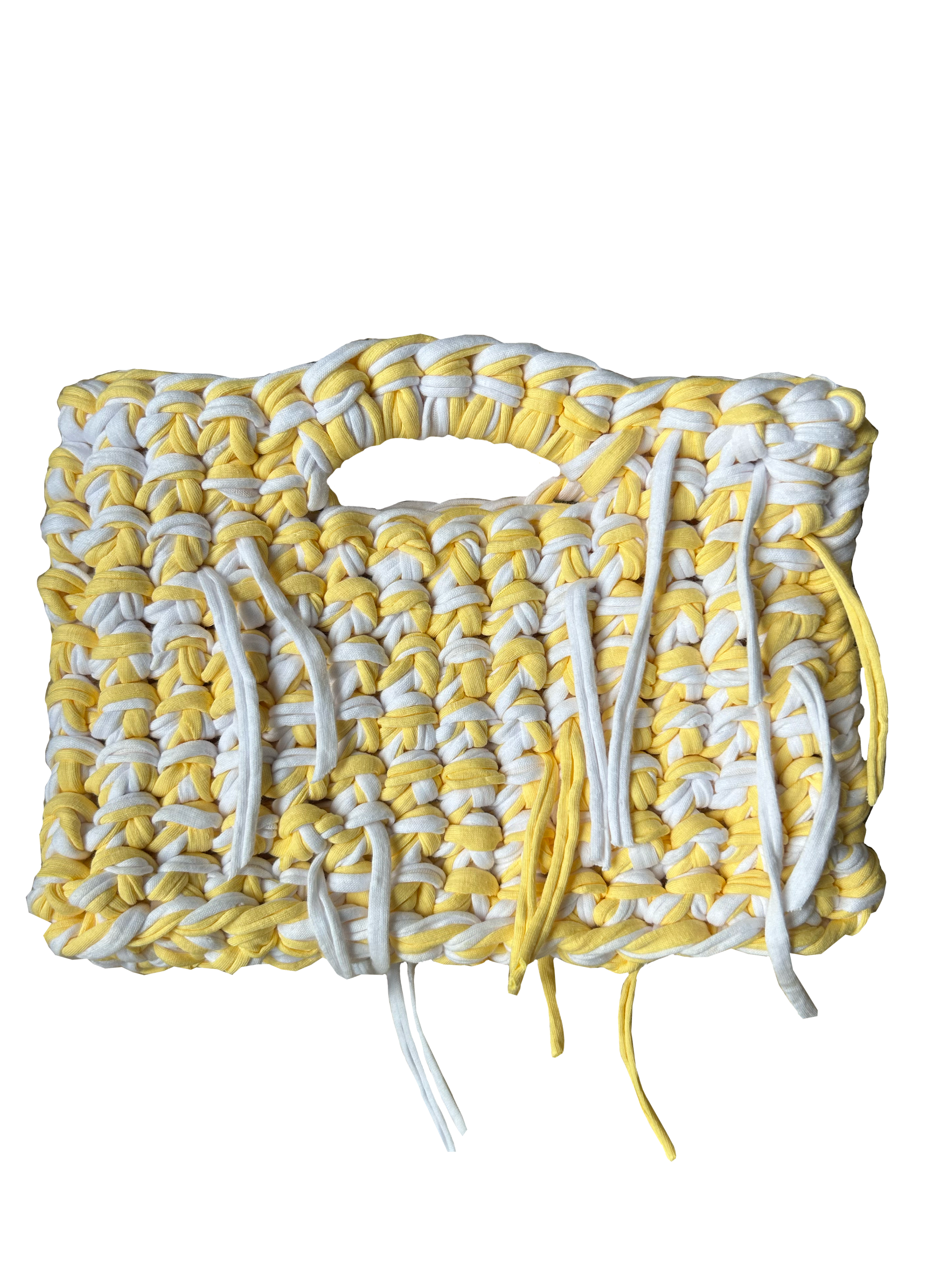 MINI BAG - LEMON & WHITE