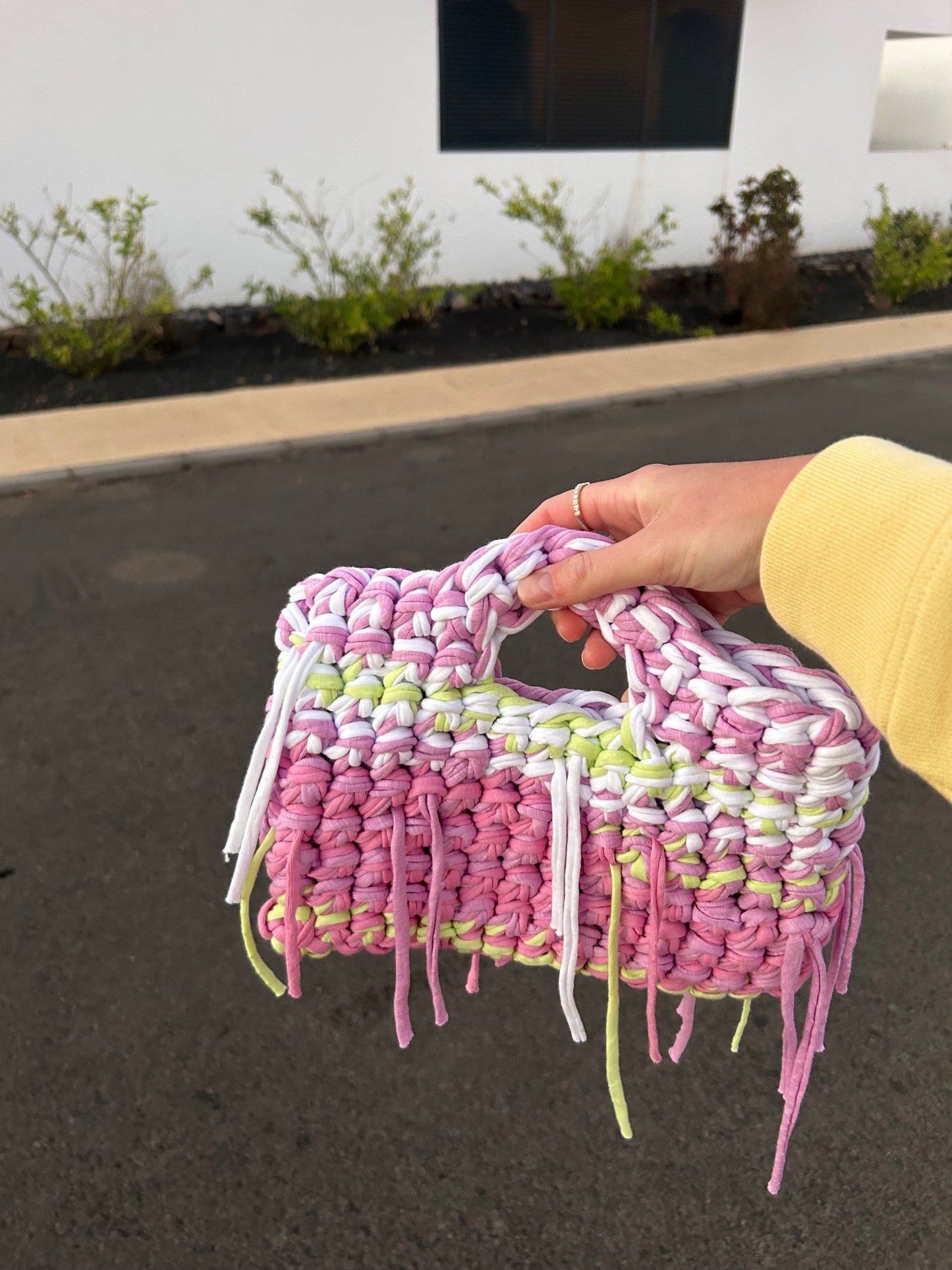 MINI BAG - LILAC & LIME