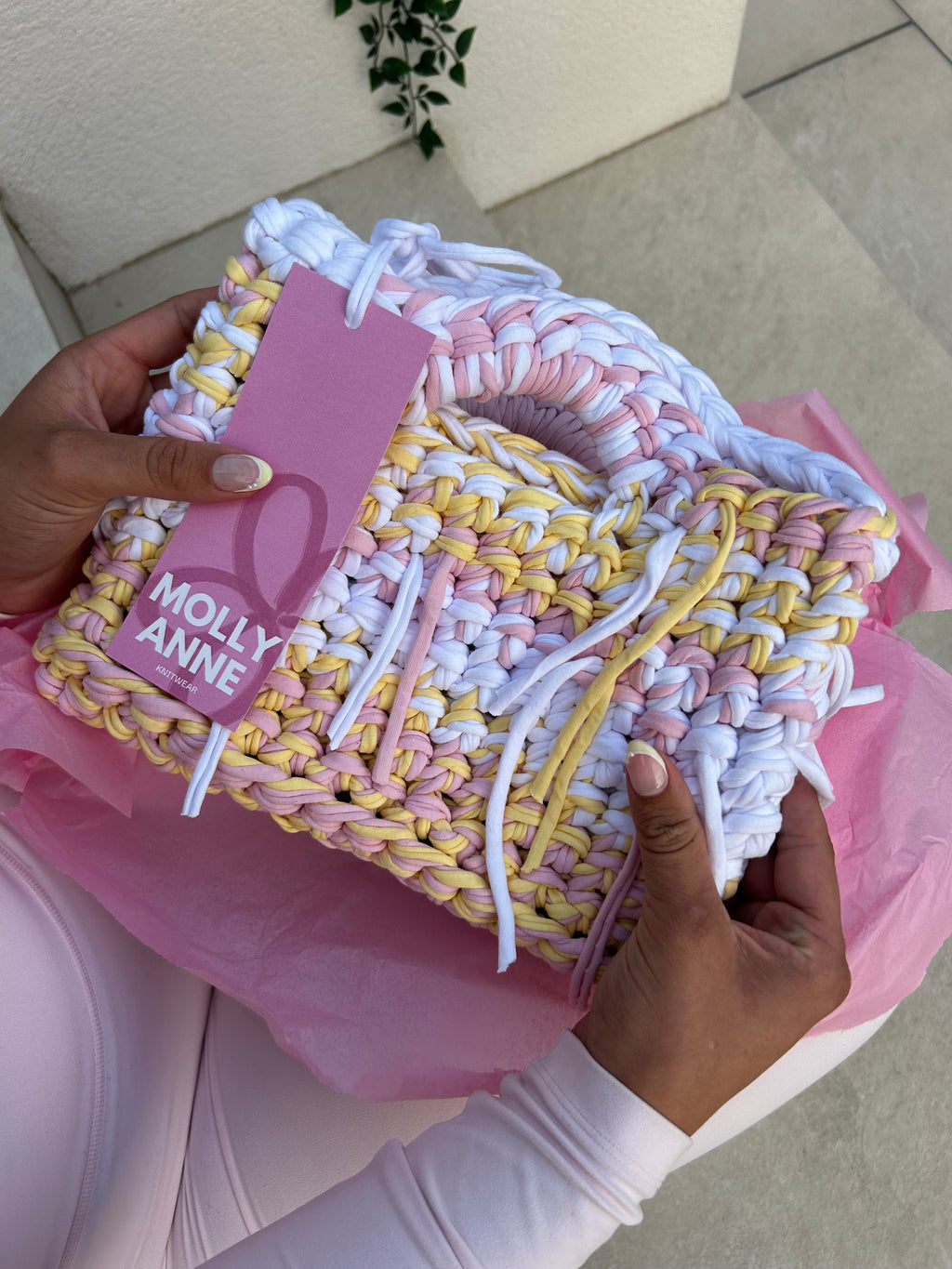 MINI BAG - LEMON & PEONY