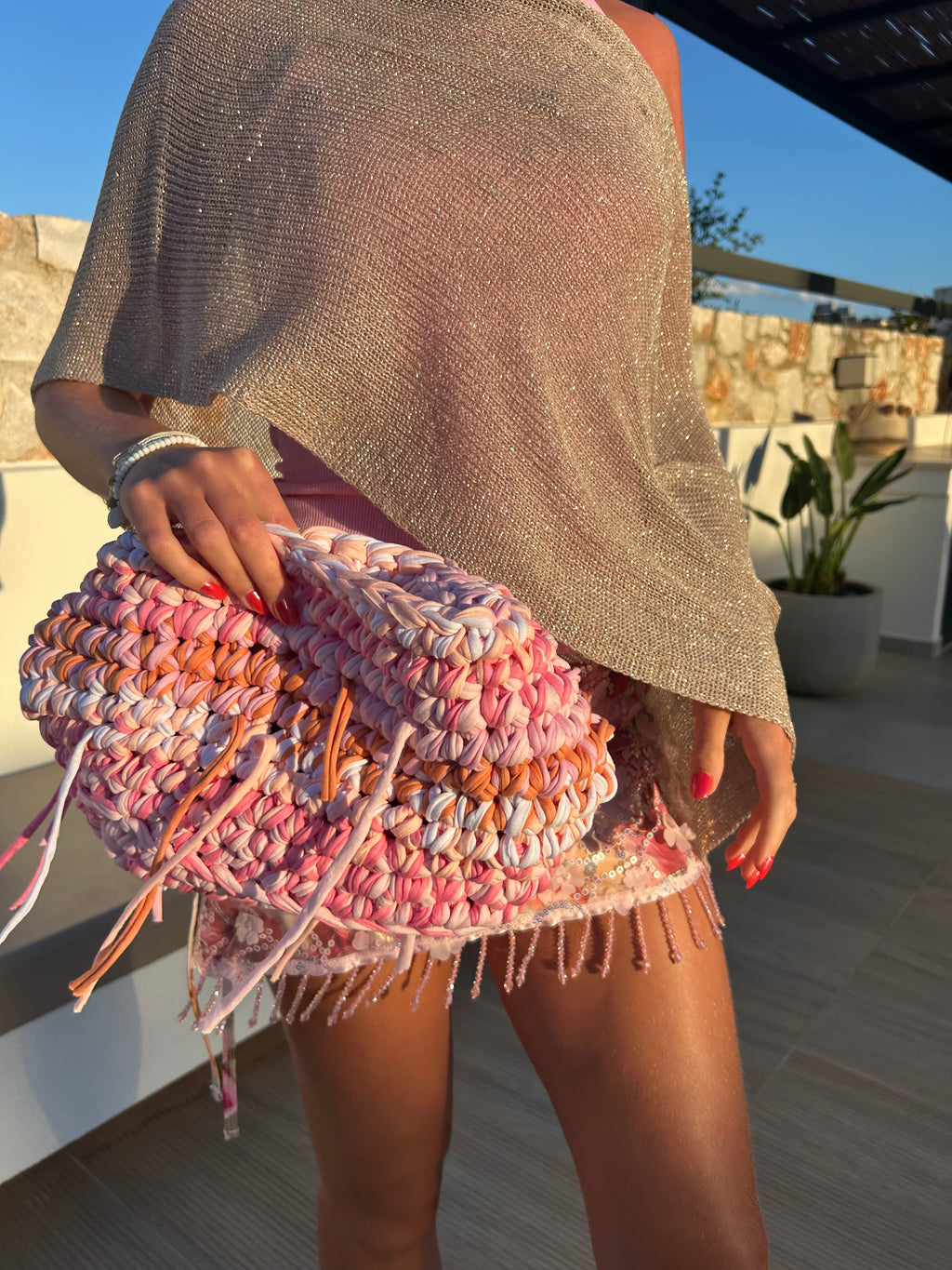 SHOULDER BAG - IBIZA SUNSET
