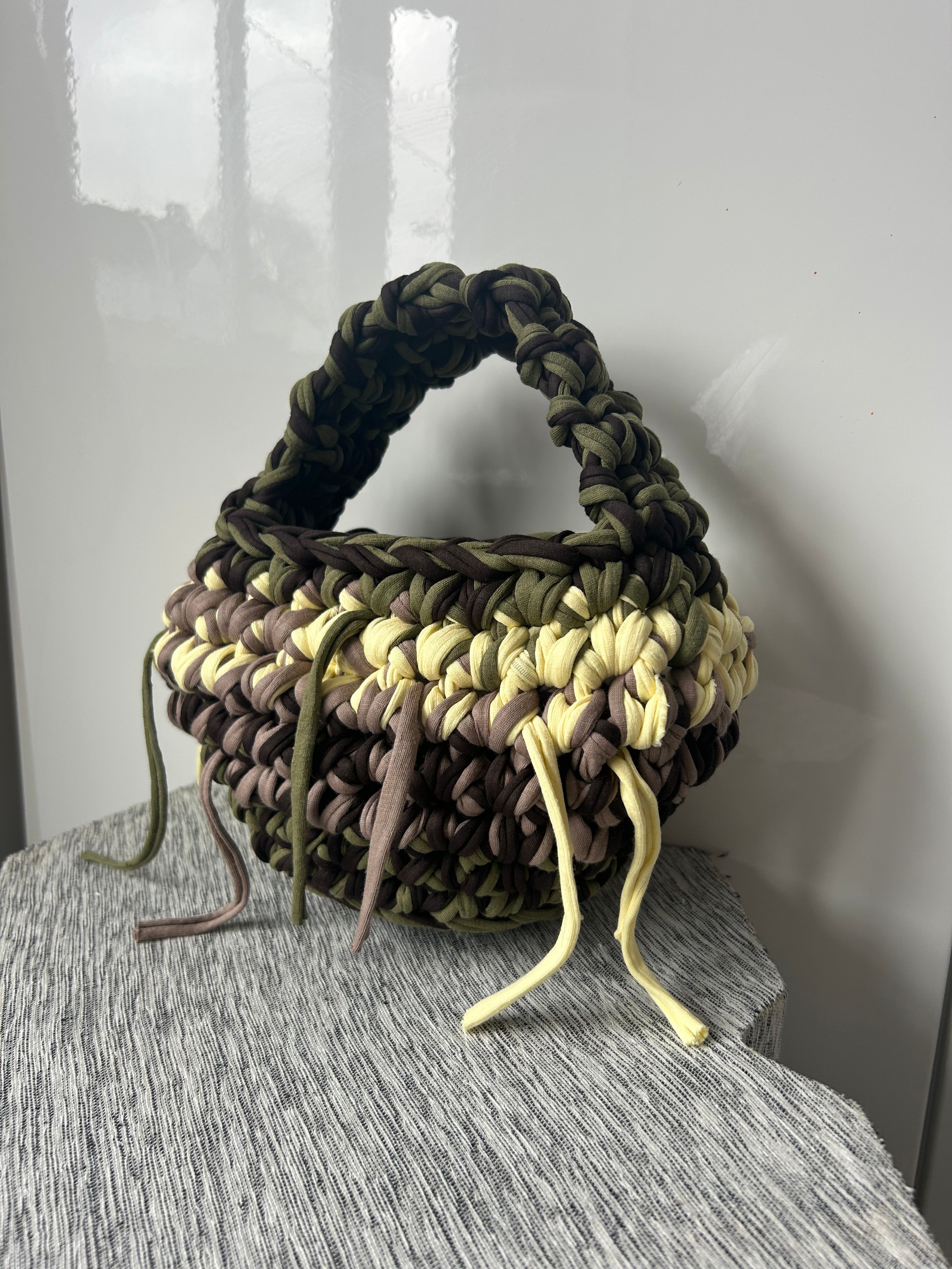 MINI BAG - OLIVE & BUTTER