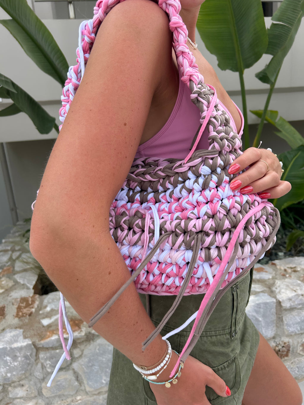 SHOULDER BAG - COCONUT BLUSH