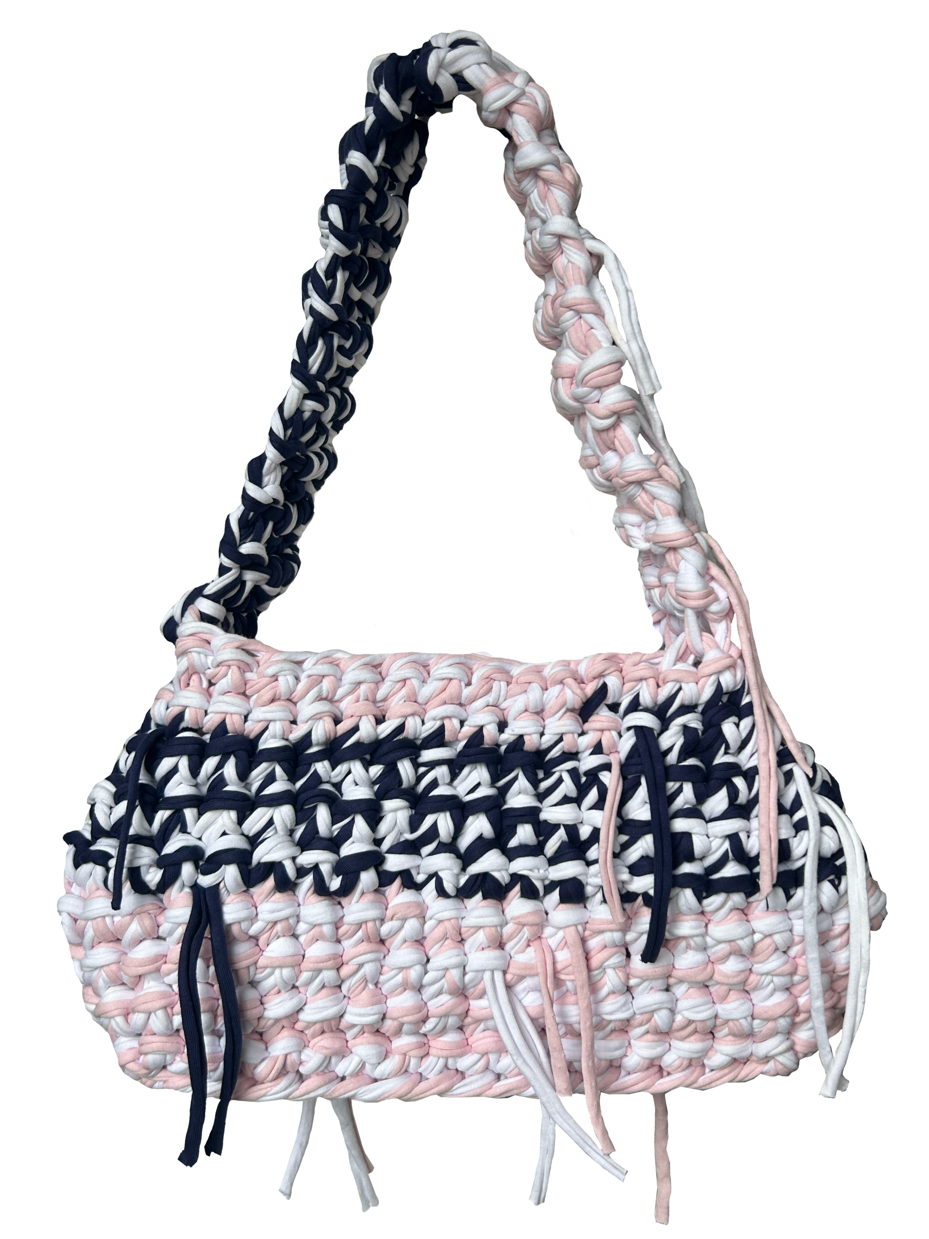 SHOULDER BAG - MIDNIGHT & PEONY