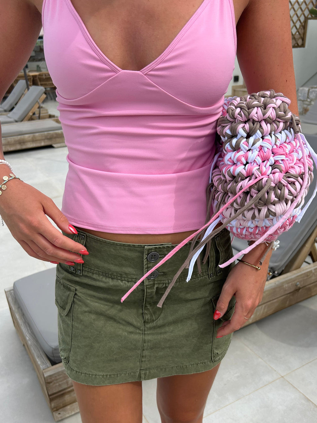 SHOULDER BAG - COCONUT BLUSH
