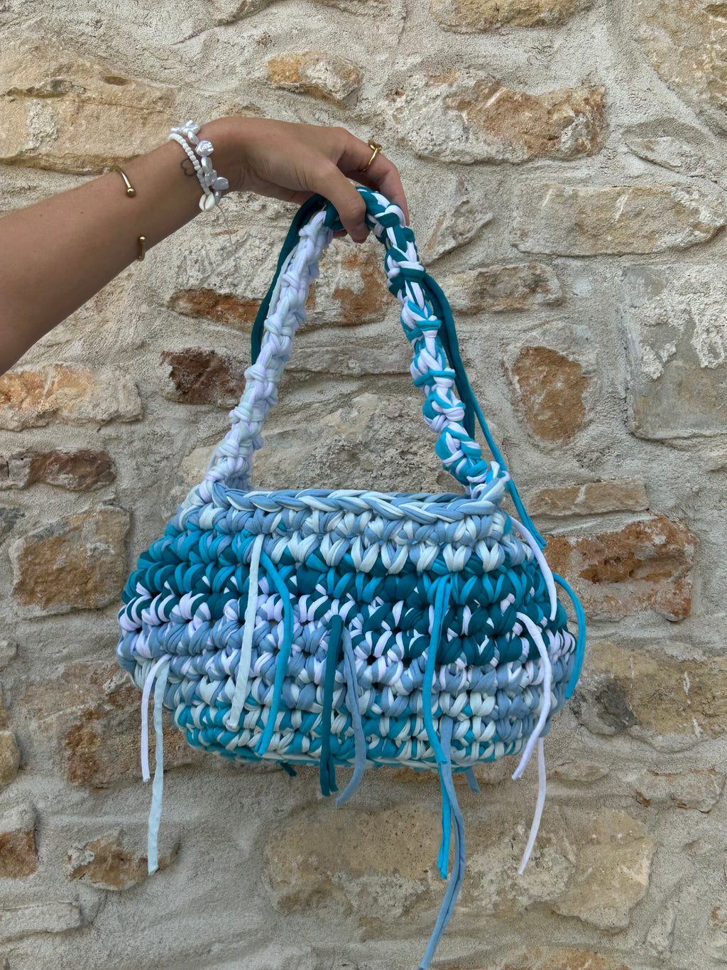 BUBBLE BAG - AQUAMARINE