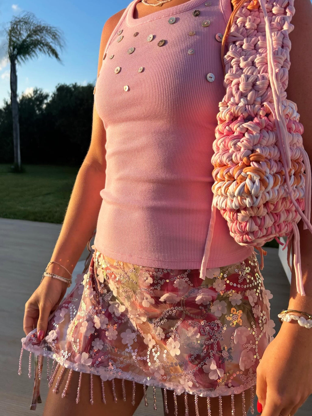 SHOULDER BAG - IBIZA SUNSET