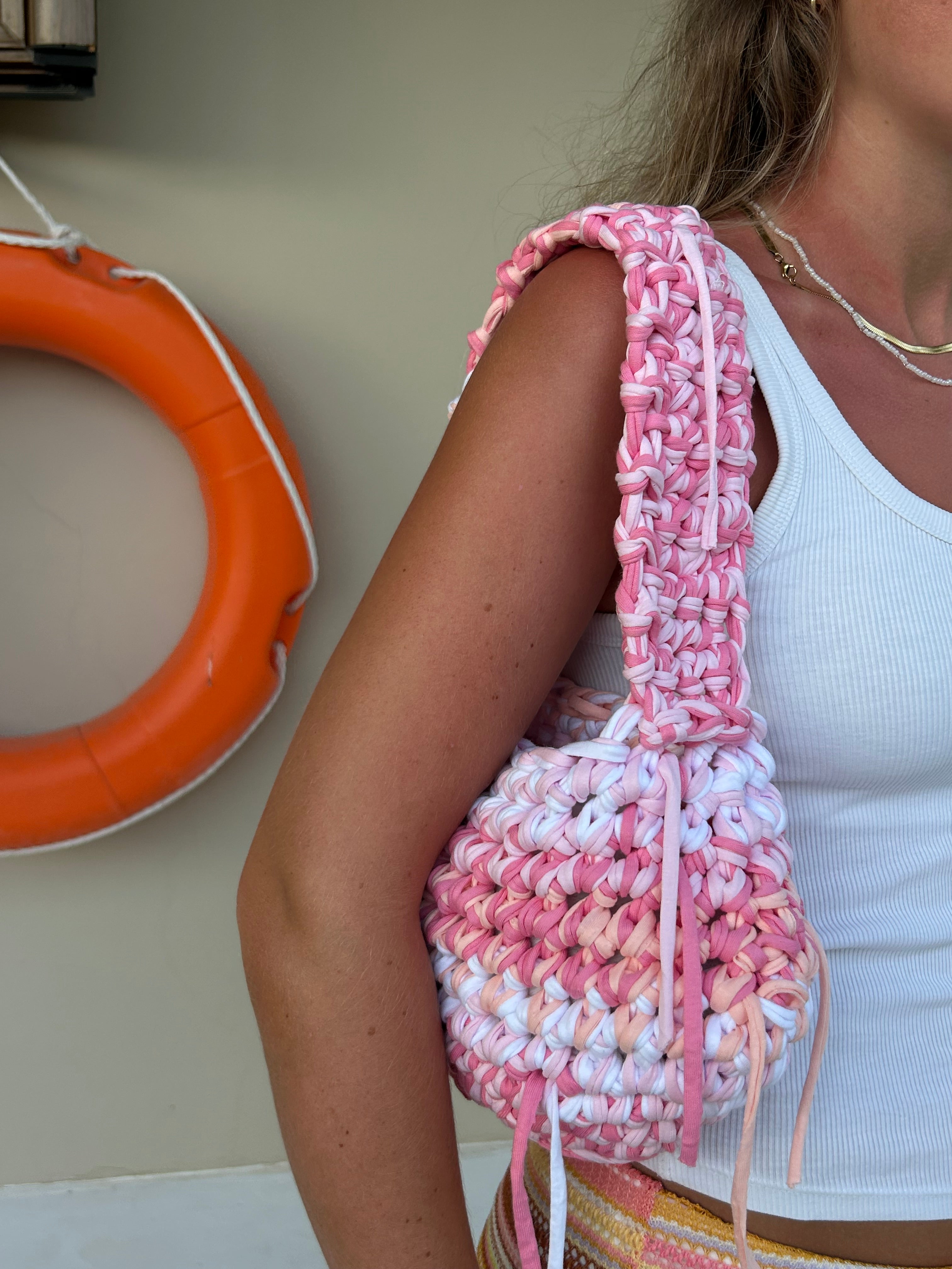 BUBBLE BAG - PEONY & APRICOT