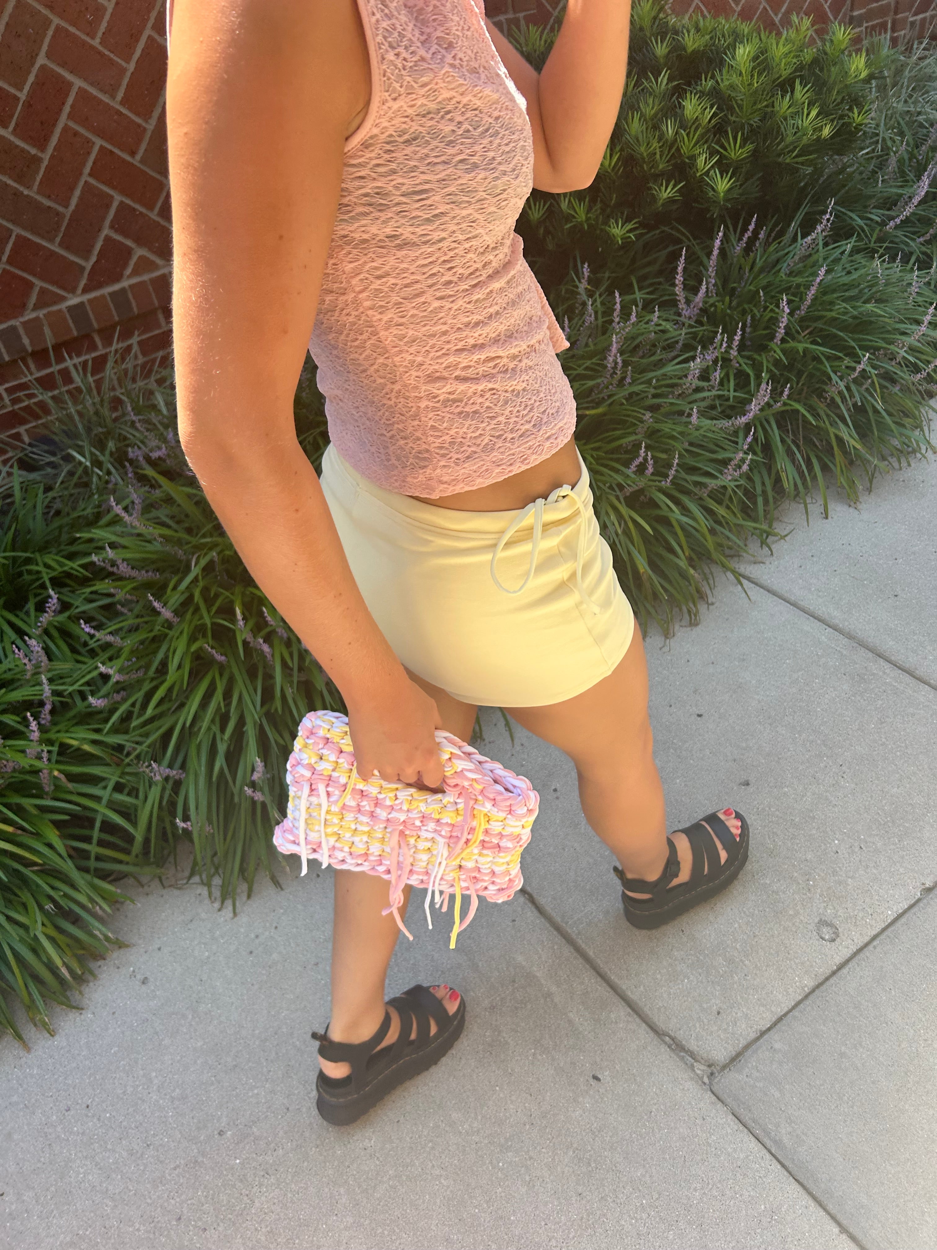 MINI BAG - LEMON & PEONY