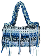 BEACH BAG - MYKONOS BLUE