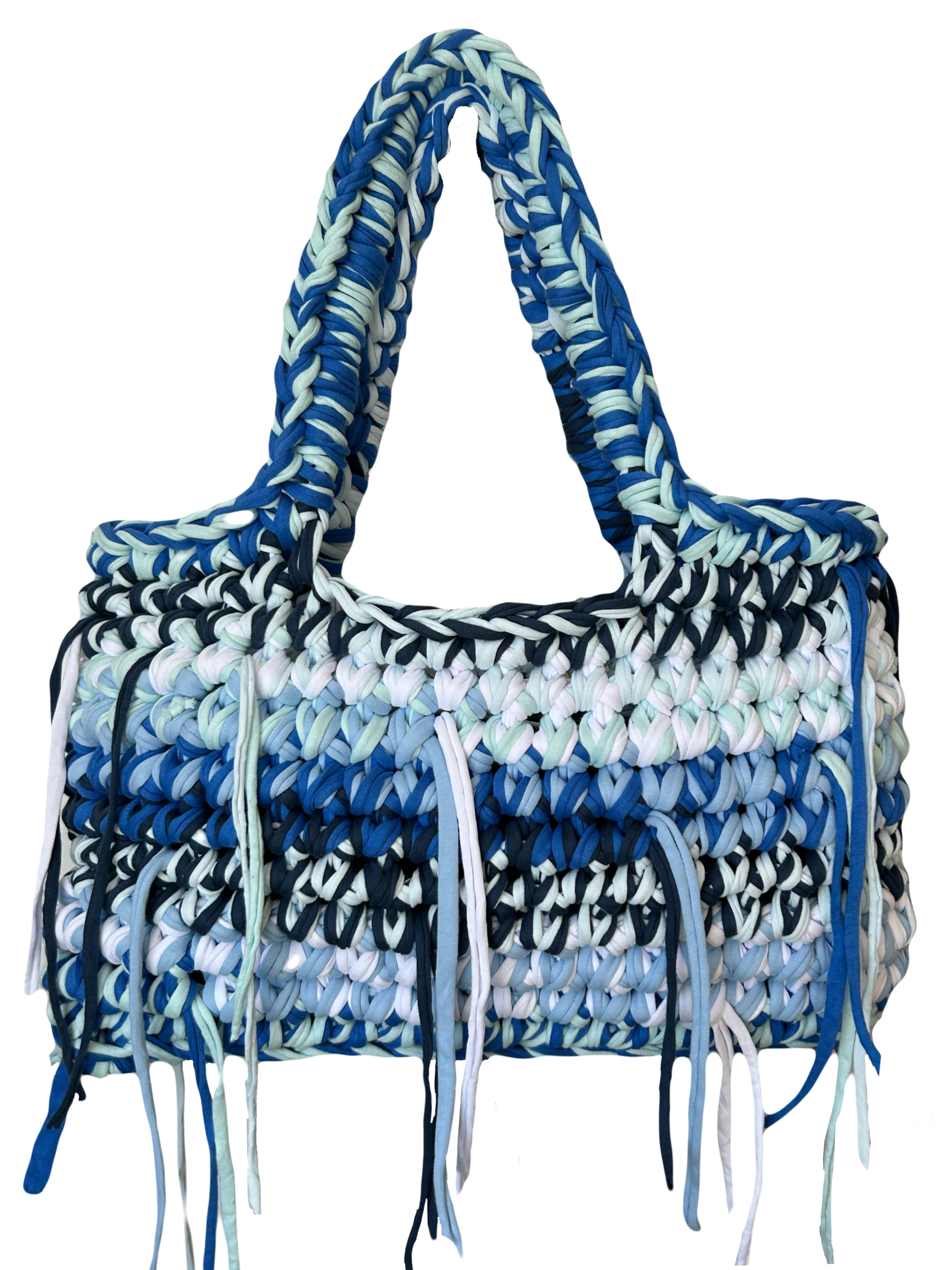 BEACH BAG - MYKONOS BLUE