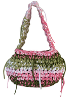 BUBBLE BAG - OLIVE & PEONY