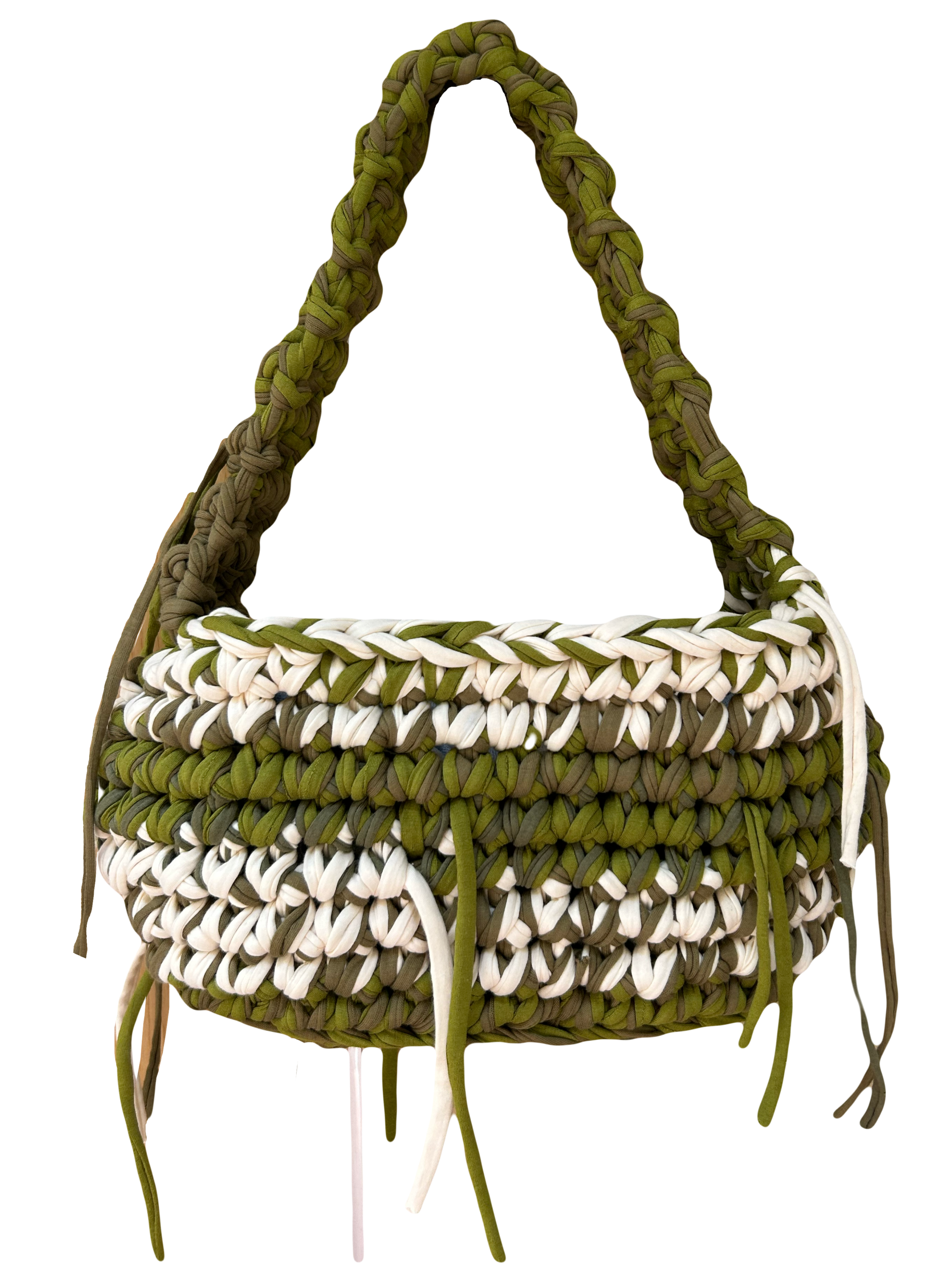 SHOULDER BAG - OLIVE SANDS