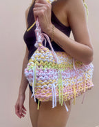 SHOULDER BAG - LEMON & PEONY
