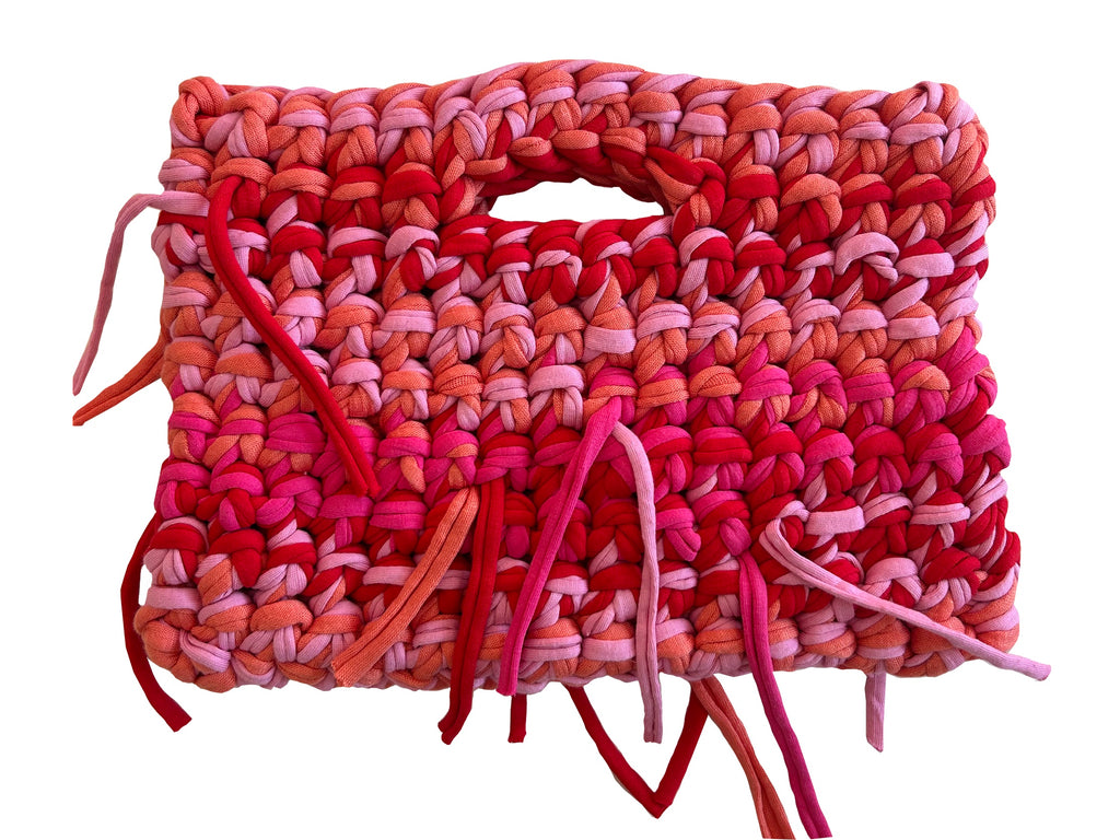 MINI BAG - CORAL & FUCHSIA