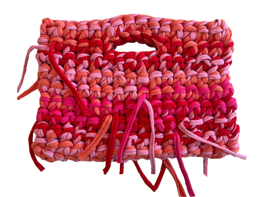MINI BAG - CORAL & FUCHSIA