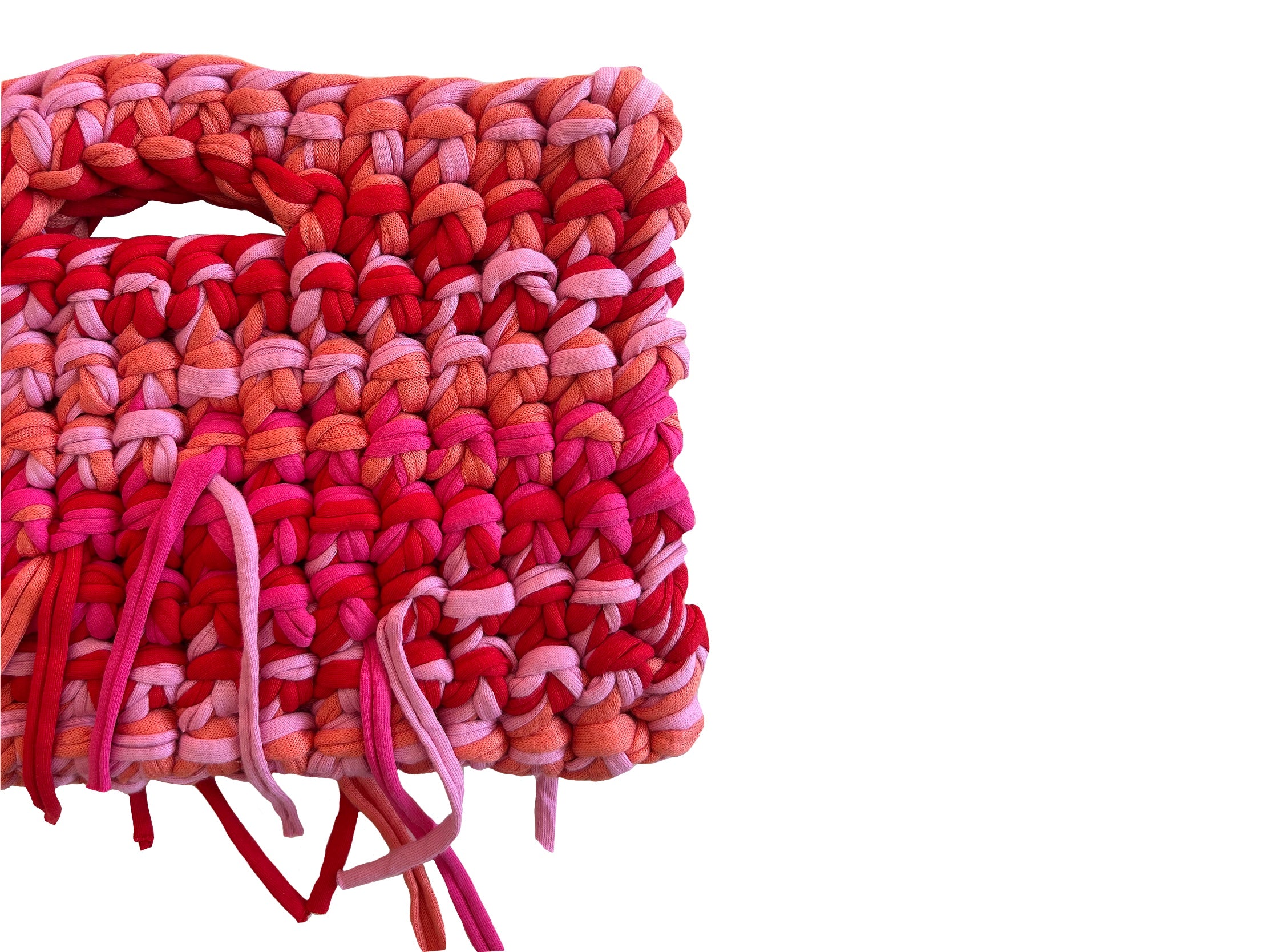 MINI BAG - CORAL & FUCHSIA
