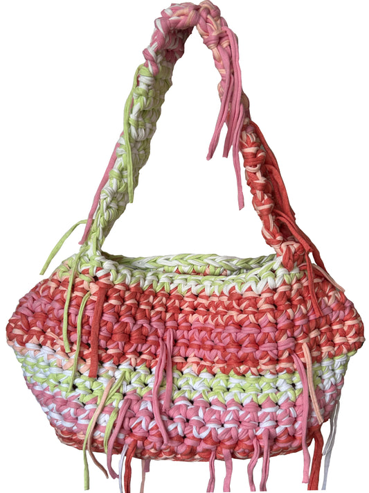 SHOULDER BAG - CORAL & PEONY