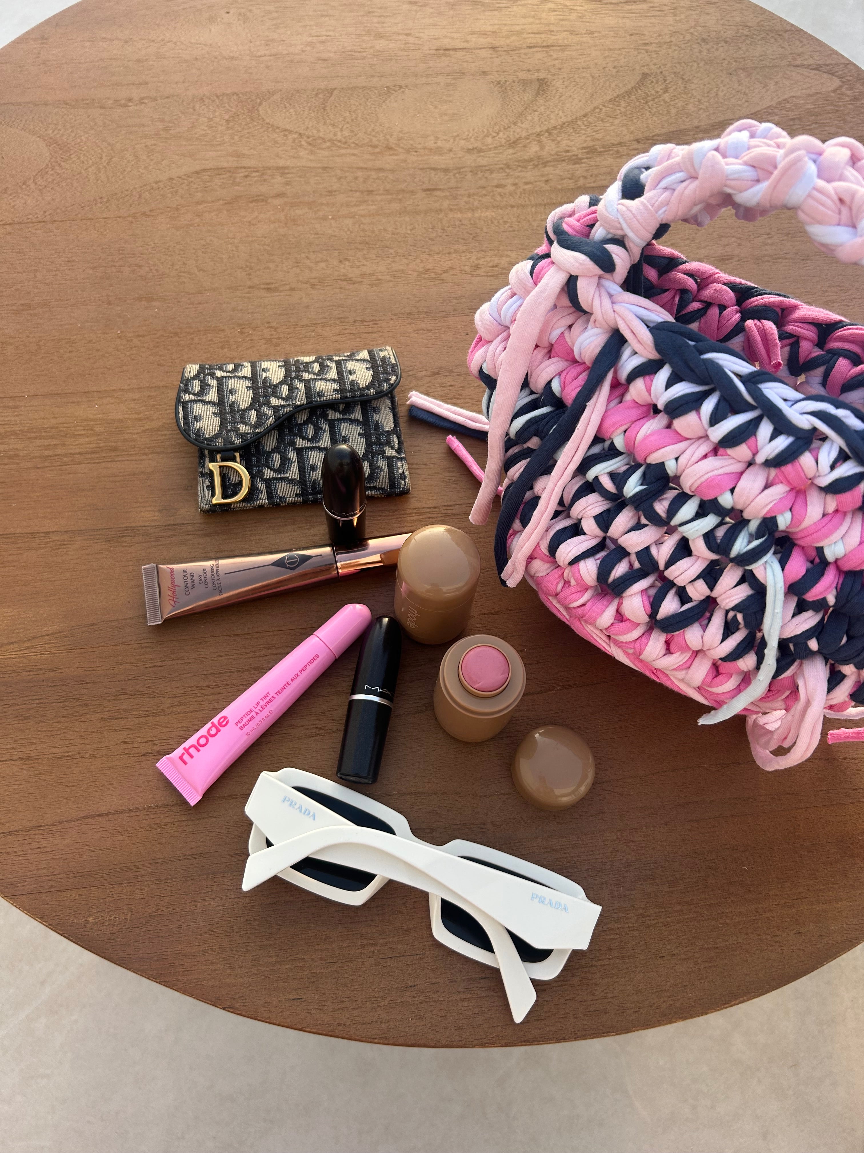 MINI BAG - PEONY & MIDNIGHT