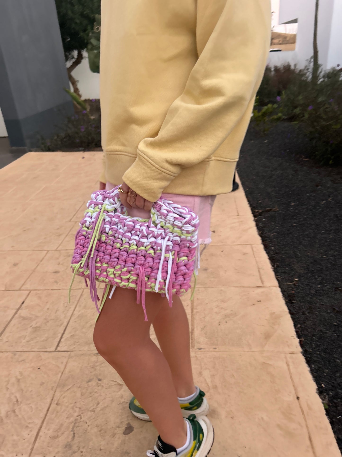 MINI BAG - LILAC & LIME